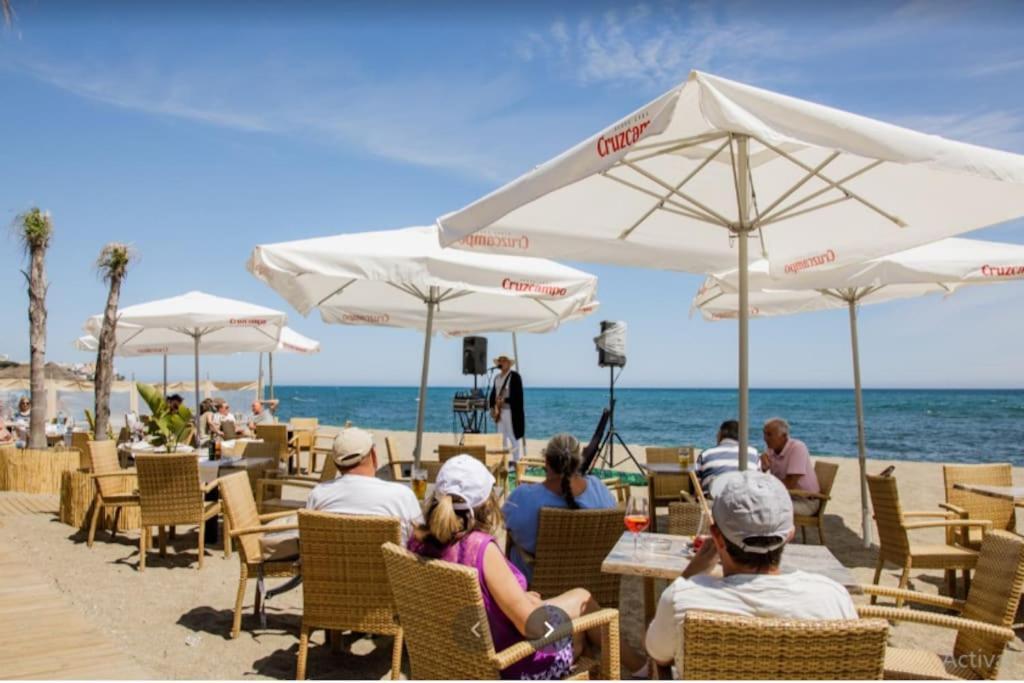 Algaida Beachfront - Seaview Studio Costa Del Sol Apartment Sitio de Calahonda ภายนอก รูปภาพ