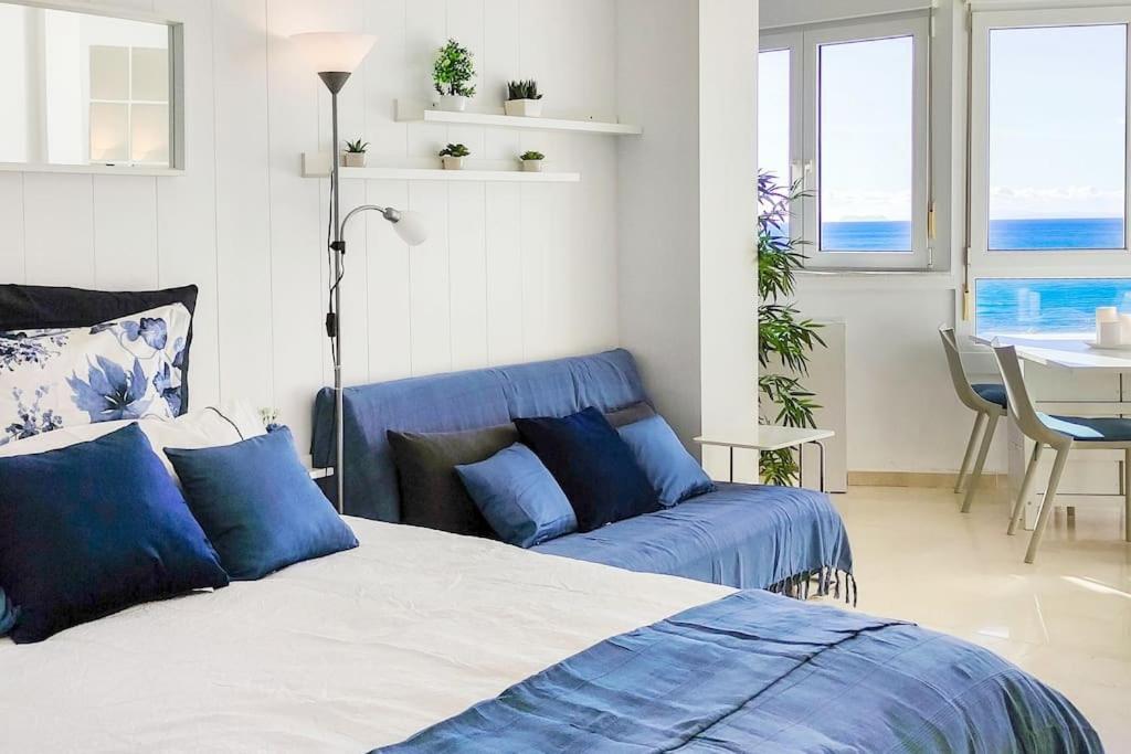 Algaida Beachfront - Seaview Studio Costa Del Sol Apartment Sitio de Calahonda ภายนอก รูปภาพ