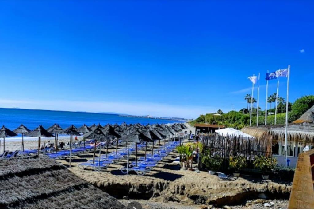 Algaida Beachfront - Seaview Studio Costa Del Sol Apartment Sitio de Calahonda ภายนอก รูปภาพ